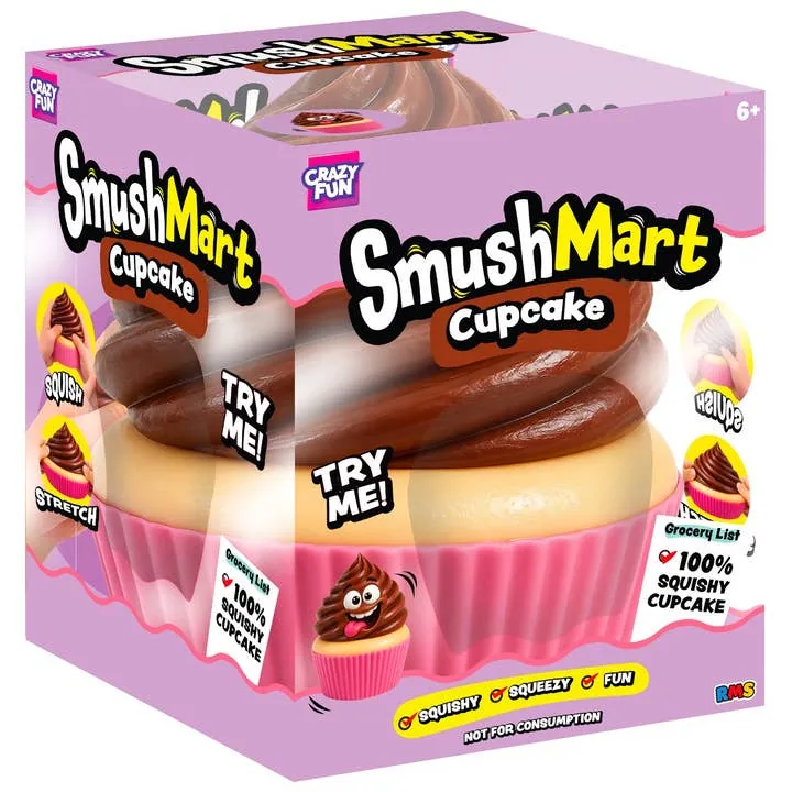 Giant vanilla cupcake squishy